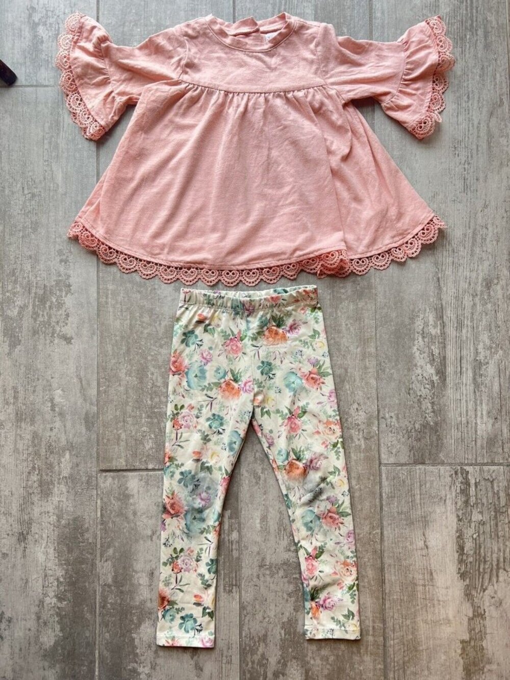 SAVANNAH Baby Toddler Girl 2 Piece Outfit Set Boho Bohemian Boutique 2T READ!!!